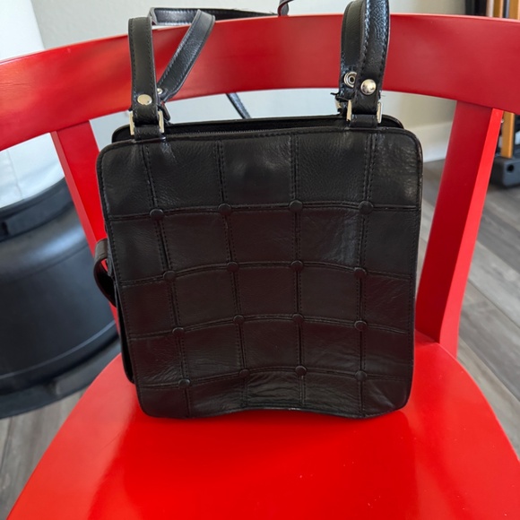 M.C. (Marc Chantal) Crossbody Black Handbag - Picture 2 of 5